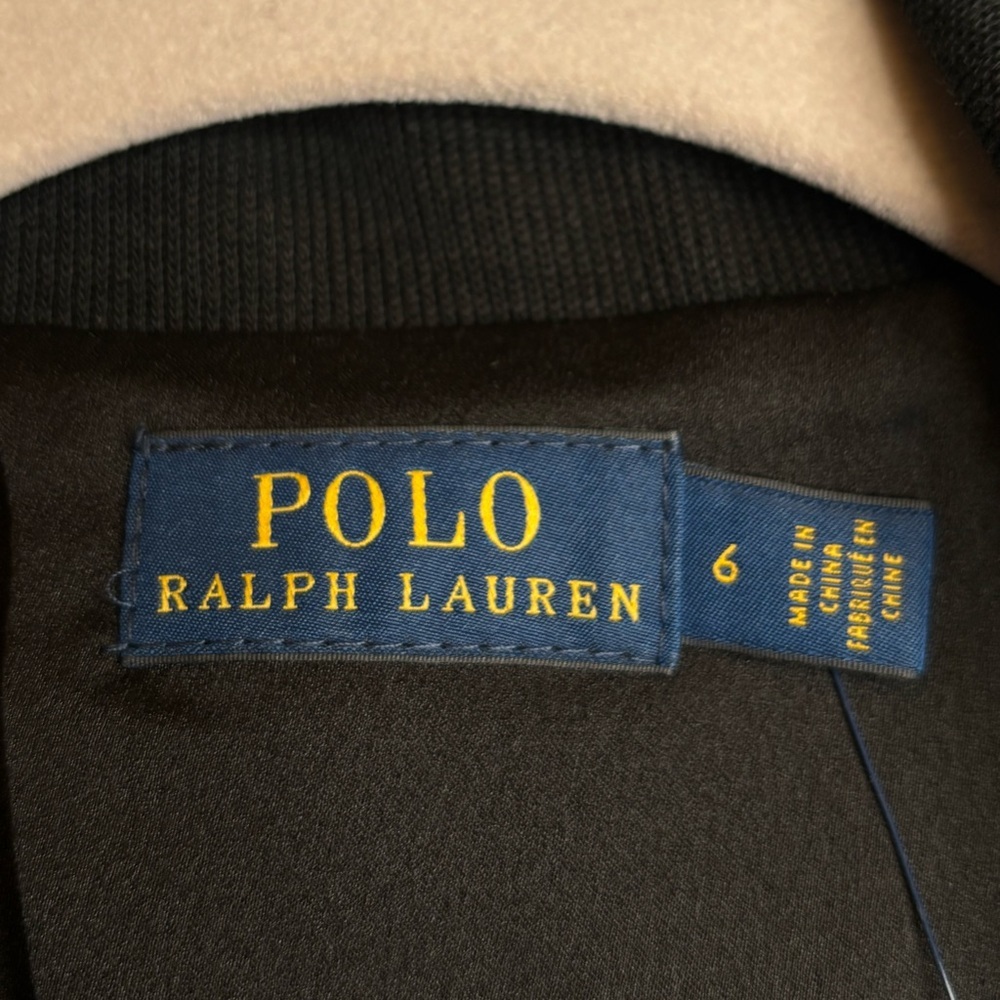 POLO RALPH LAUREN BLACK BLAZER - Picture 2 of 5